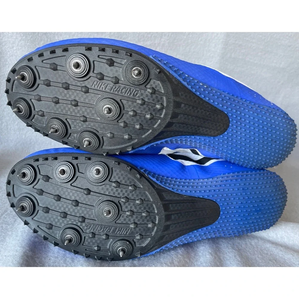 Nike Rival S Running Spikes Blue/White Men's US 11.5 806554-400 Track‎ & Field